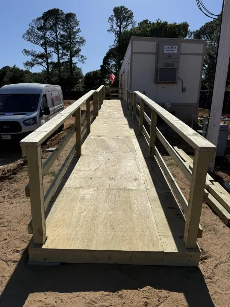 Ramp Construction in North Richland Hills