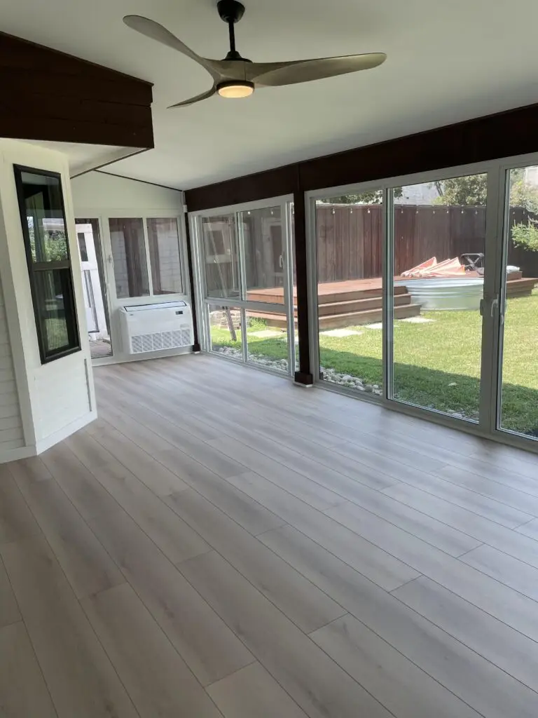 Sunroom Remodeling Project in Frisco